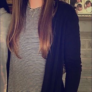 Long sleeved stripped shirt